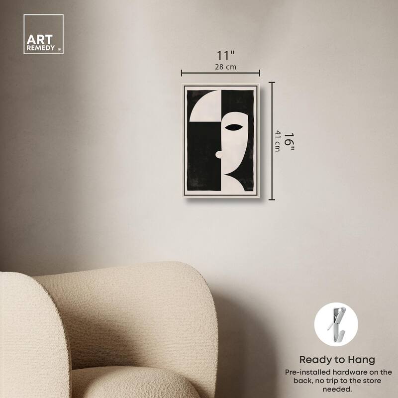 The Mask II Canvas by Art Remedy