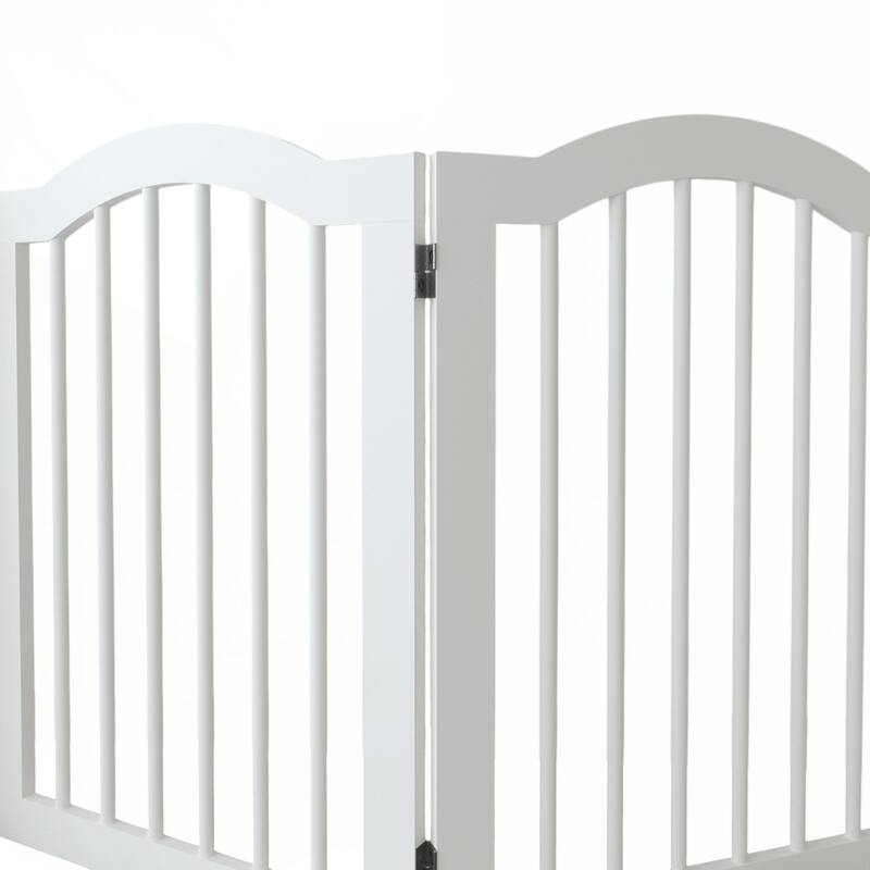 27.6" Height Tall Freestanding Pet Gate