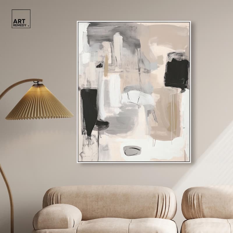 Beauty of Beige II Canvas by Art Remedy