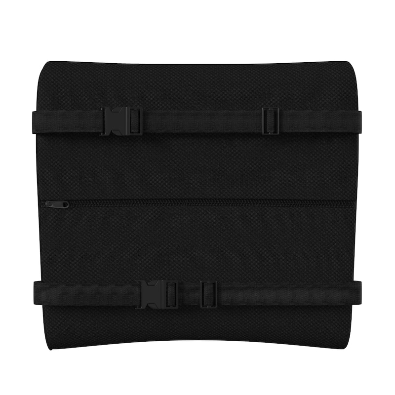 Mobile Adjustable Lumbar Support Pillow for Office Chairs and Car Seats