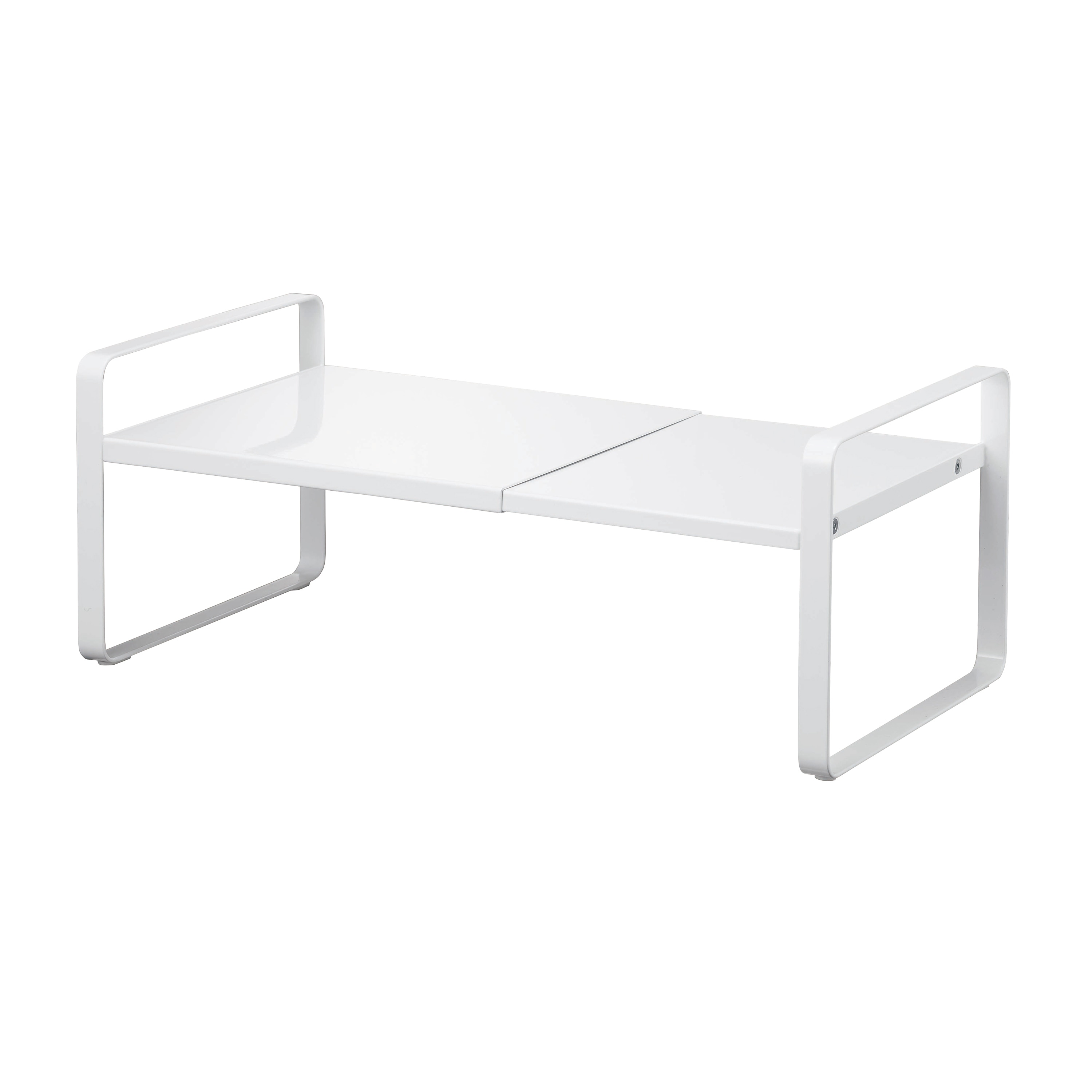 Yamazaki Home Expandable Kitchen Riser, Steel, Small, Expandable - L 7.87 x W 10.63 x H 5.98 inches