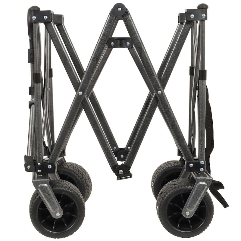 Utility Park Garden Cart Tool Customized Color Folding Camping Trolley Outdoor Picnic Beach Wagon