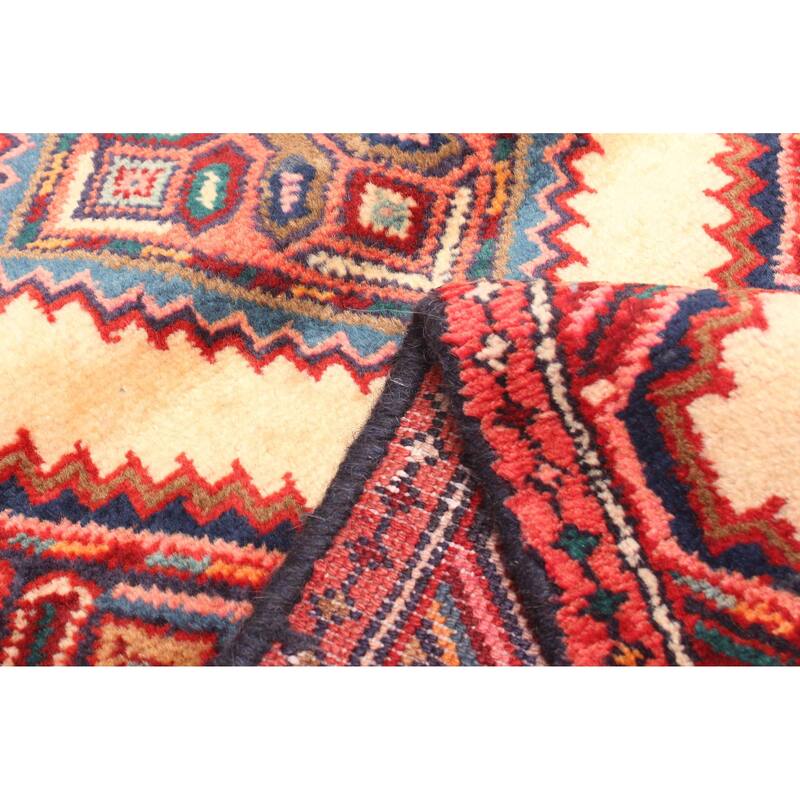 ECARPETGALLERY Hand-knotted Konya Anatolian Beige Wool Rug - 1'9 x 9'6