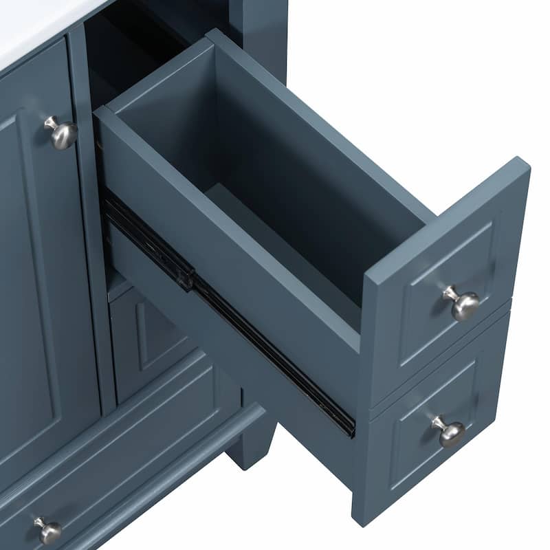 24" Bathroom Vanity with Sink and Drawers