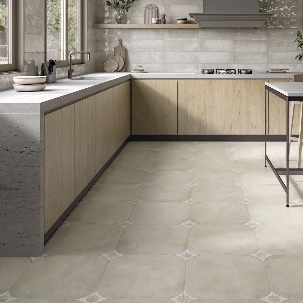 Merola Tile Tetuan Arena 17-3/8" x 17-3/8" Porcelain Floor and Wall Tile