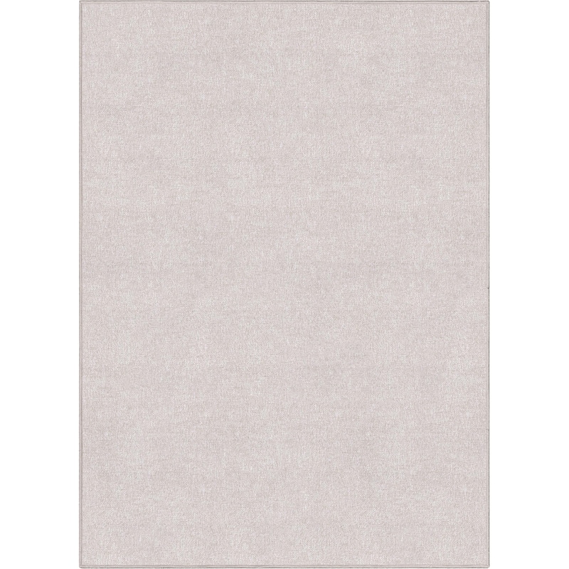 Well Woven Plain Solid Modern Flat-Weave Area Rug
