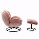 preview thumbnail 91 of 133, TV Chair Accent Chair for Living Room with Ottoman