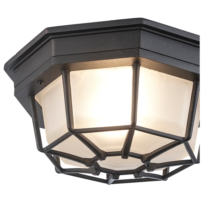 Trans Globe Lighting Single Light Down Lighting Flush Mount Ceiling