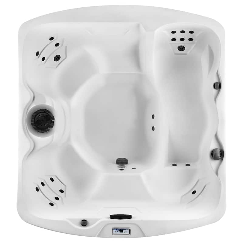 Lifesmart LS500 Plus 5-Person 23-Jet 110v Plug and Play Spa with Thermal Locking Cover