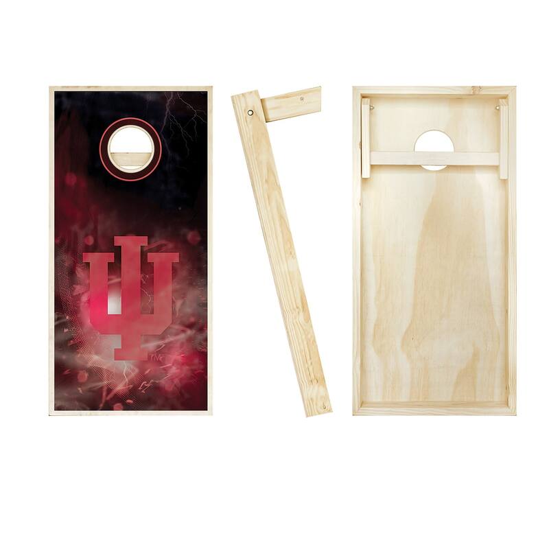 Indiana Hoosier Smoke Outdoor Cornhole Board Set