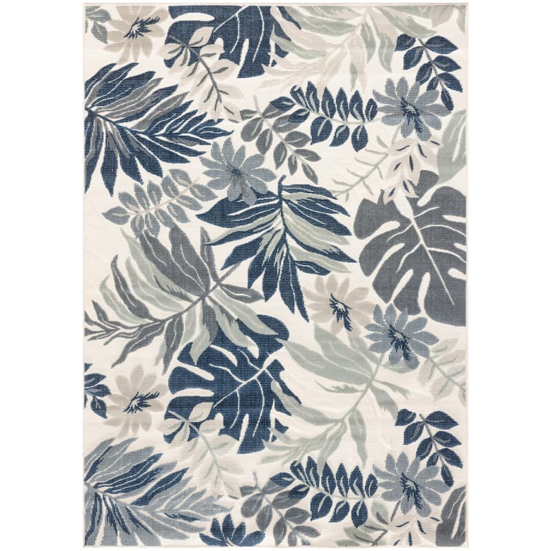 Nourison Suncoast Indoor/Outdoor Tropical Floral Area Rug