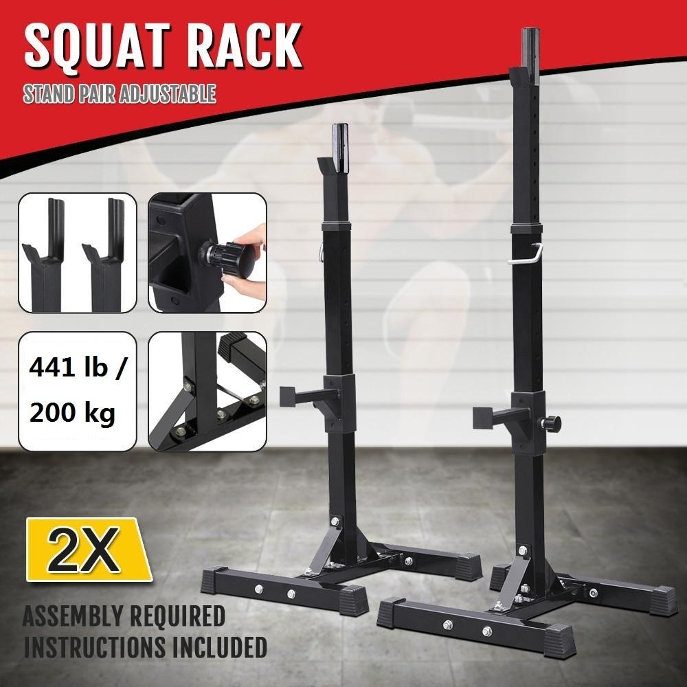 Yaheetech squat clearance rack assembly