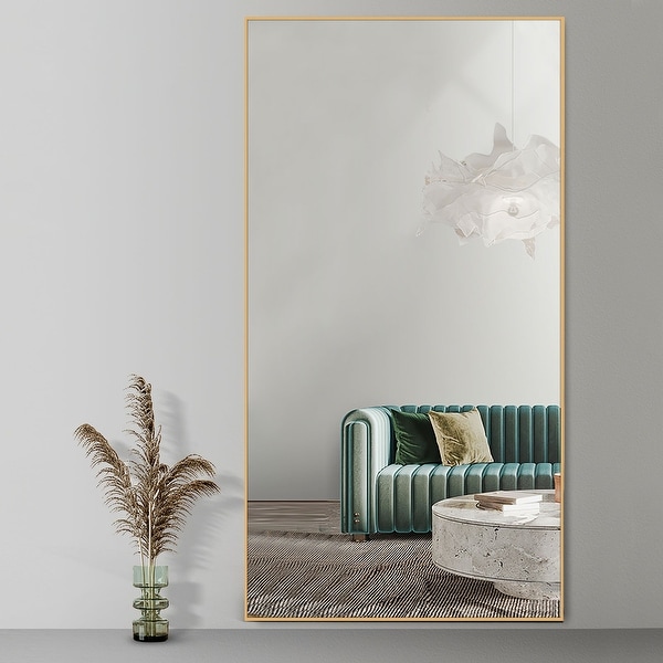 Oversized & Large Full Length Wall Mirror - On Sale - Bed