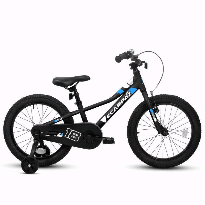 Kids' 18-Inch Bike - 1-Speed, For 3-5 Years, Removable Training Wheels, Baby Toys