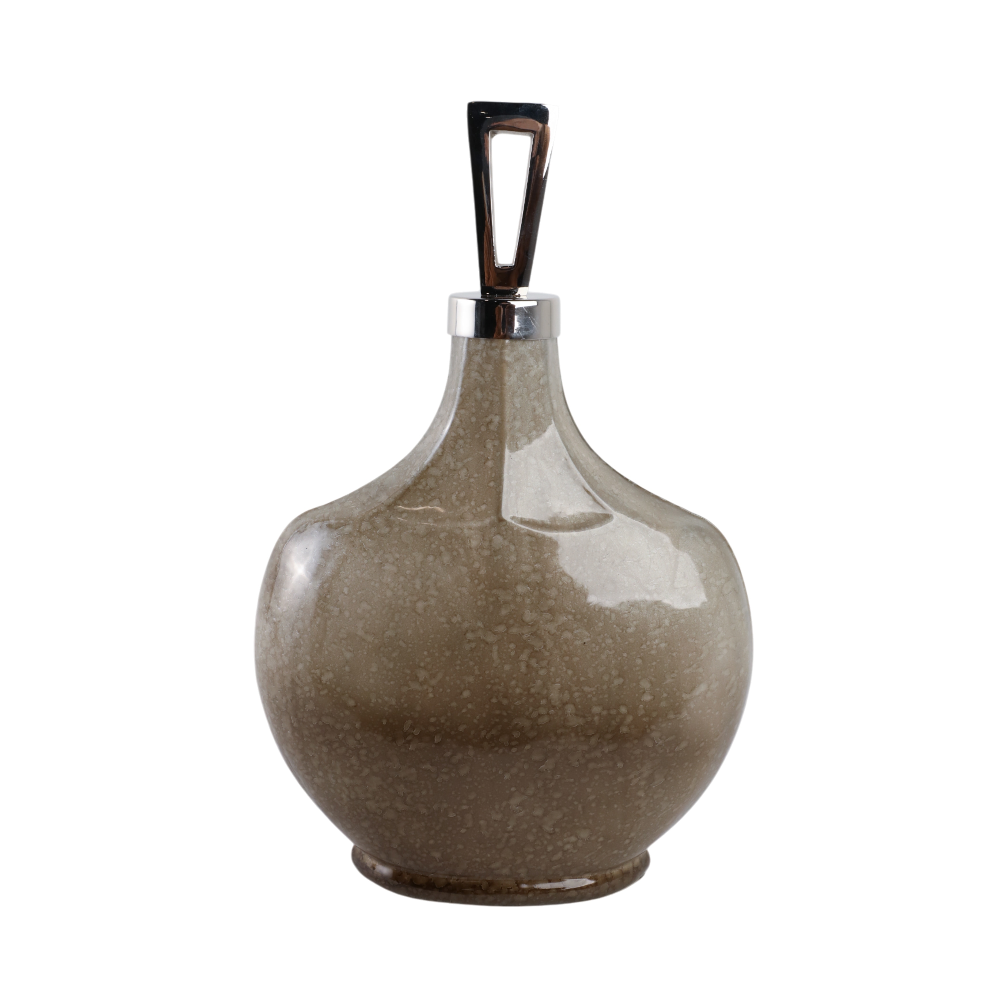 Glass Vase Handmade Decorative Accent Sculpture Artistic Display