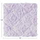 preview thumbnail 3 of 1, Purple Floral Rose 13in Fabric Memory Photo Bulletin Board - Lavender Flower Luxurious Elegant Princess Vintage Boho Shabby Chic