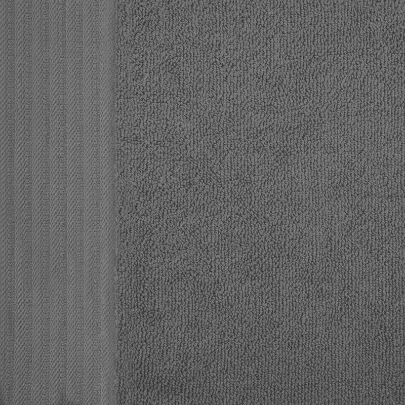 Turkish Cotton Herringbone and Solid Washcloth Towel Set by Superior