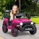 preview thumbnail 7 of 38, 12V Electric Kids Ride on Truck with Remote Control and Music - 41.5" x 26.5" x 27.5" (L x W x H)