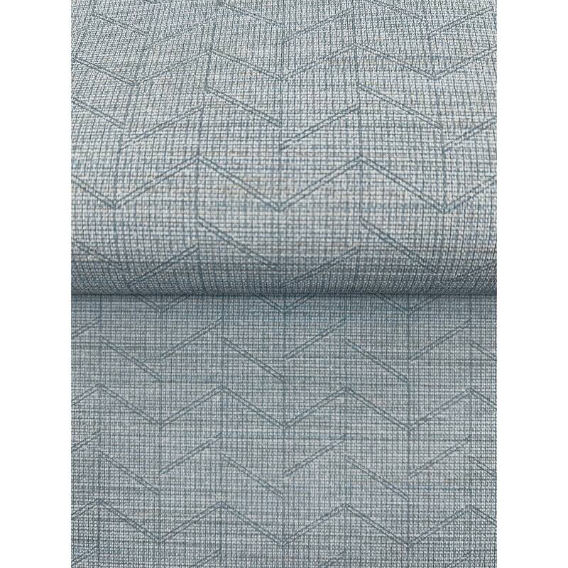 Warner Magnitude Light Blue Chevron Wallpaper