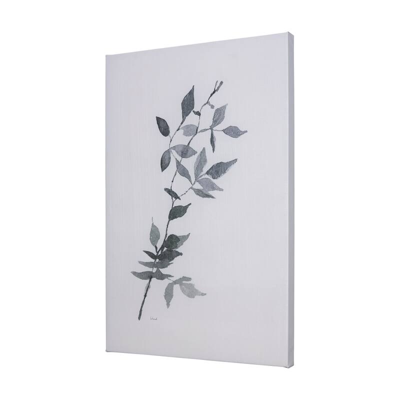 Leaf Shadow I (40 x 60 ) Canvas Art Print