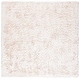preview thumbnail 37 of 86, SAFAVIEH Handmade Paris Shag Danara 2.5-inch Thick Rug 5' x 5' Square - Ivory