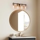 preview thumbnail 5 of 16, Modern Black Gold 2/3/4-Light Bathroom Vanity Lights Linear Wall Sconces for Powder Room