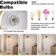 preview thumbnail 6 of 5, Modern Dome Floor Lamp, Industrial Slim Metal Shade - 65" Tall Standing Lamp for Living Room, Bedroom, Office