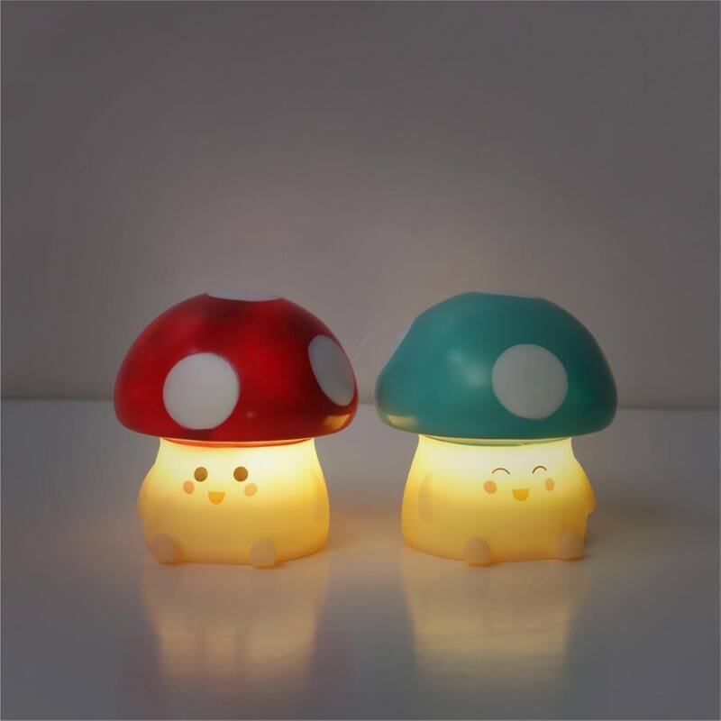 Urban Lifestyle Figural Squish LED Mood Lamp, 2 Pack
