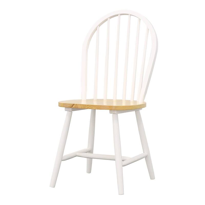 Spindle Back Side Chairs，Dining Chair (Set of 4)