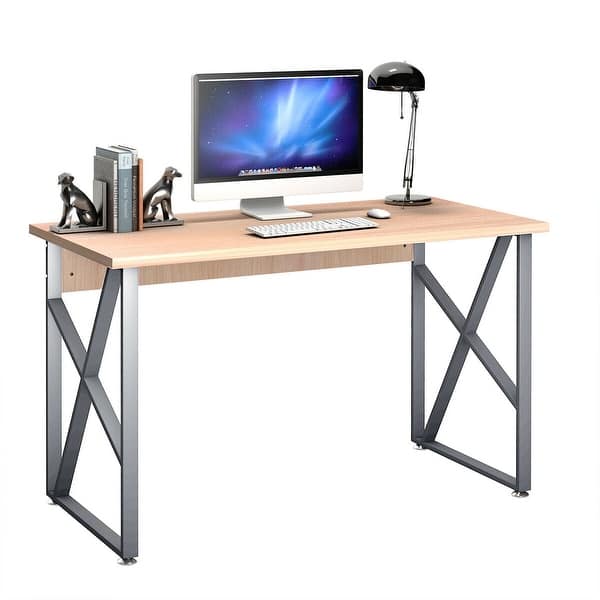 Costway Computer Desk Pc Laptop Table Writing Study Costway Computer Desk Pc Laptop Table Writing Study