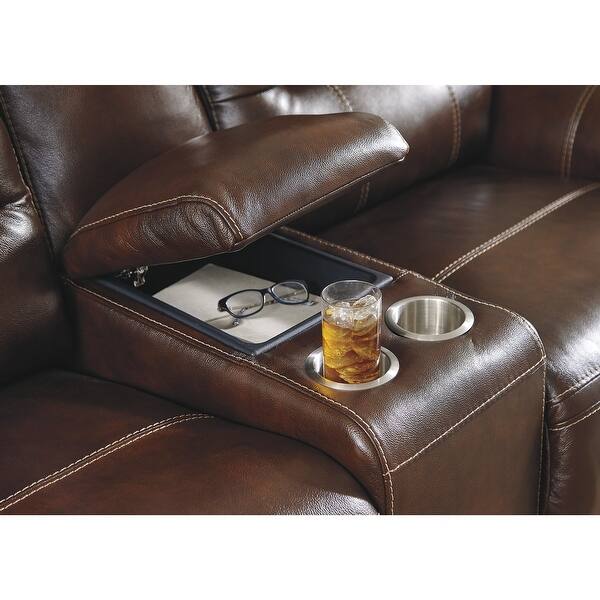 Shop Catanzaro Contemporary 2 Seat Power Reclining Sofa Adjustable