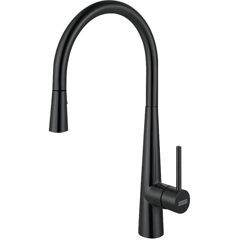 Franke STL-PD Steel 1.75 GPM Single Hole Pull Down Kitchen Faucet - Industrial Black