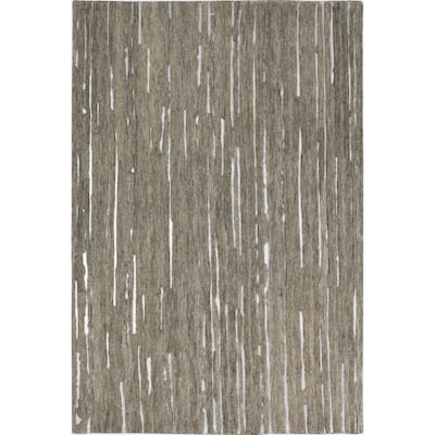 Addison Dazzle Modern Hand Spun Wool and Metallic Area Rug