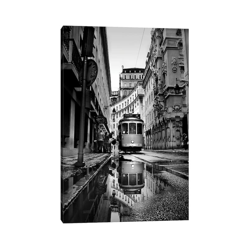 iCanvas "Rainy Days In Lisbon" by Ezequiel59 Canvas Print