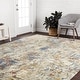 preview thumbnail 15 of 16, Alexander Home Mid-Century Modern Abstract Area Rug Multi 8'1 x 12'7"