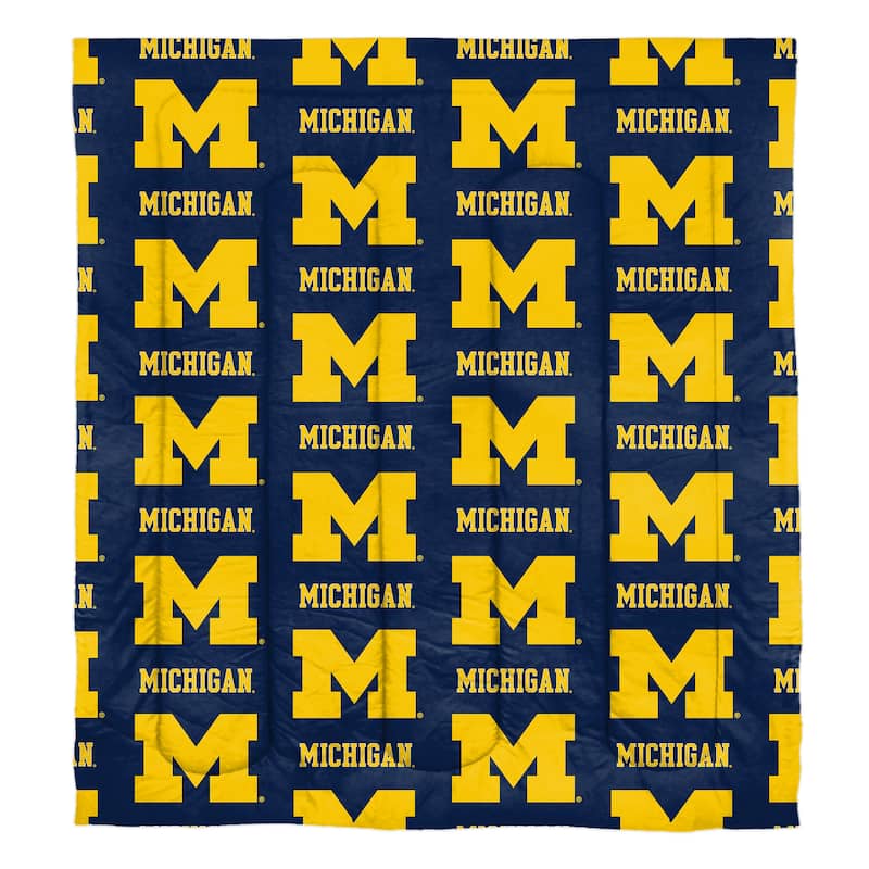 NCAA Rotary 7-piece Full Bed-in-a-Bag Set