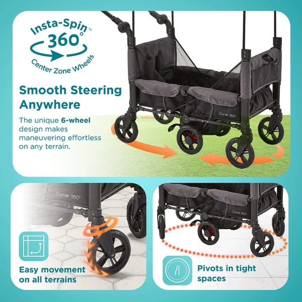 contours curve double stroller Contours Curve Tandem Double Stroller for Infants, Toddlers or Twins