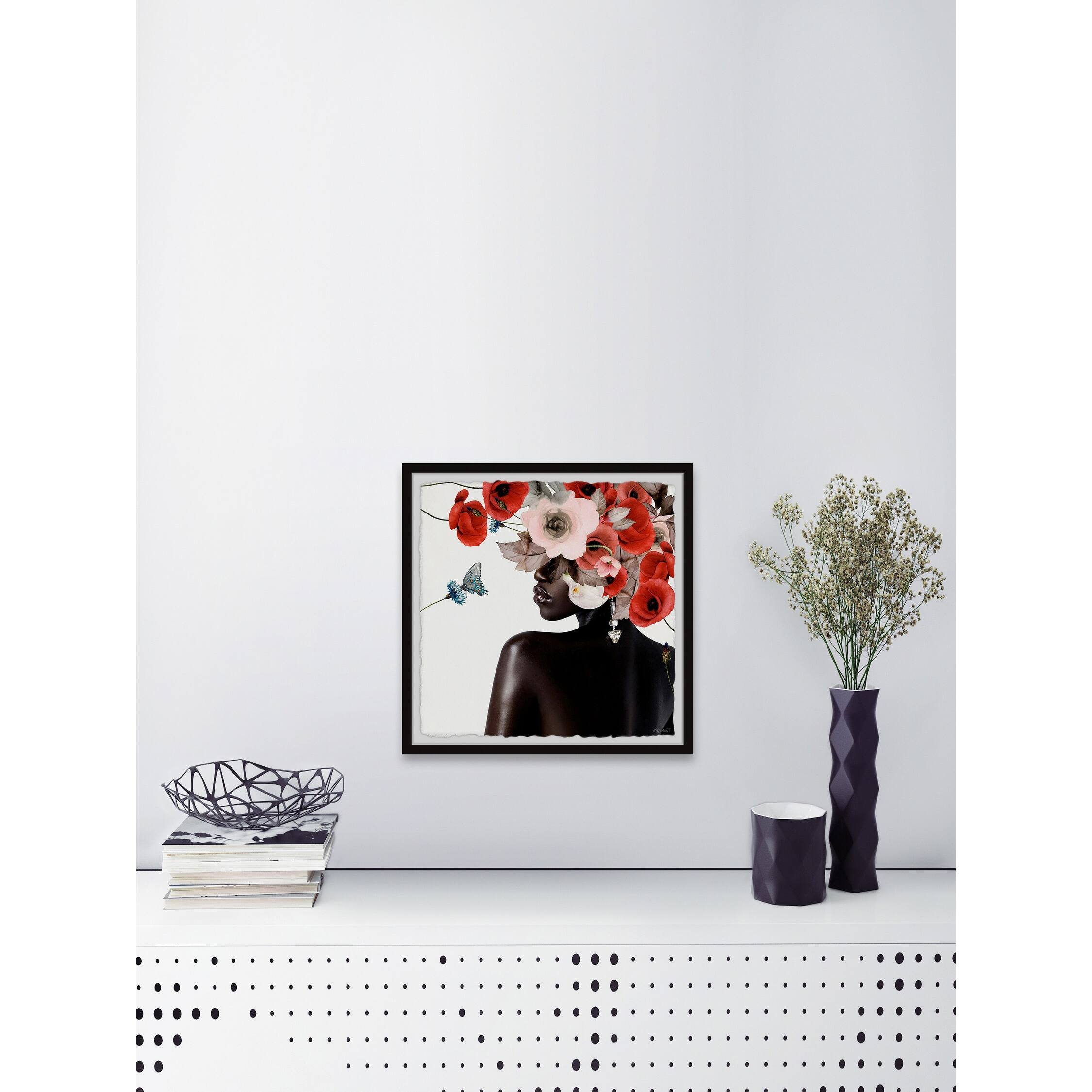 'Bold and Beautiful' Framed Painting Print Bed Bath & Beyond 35510237