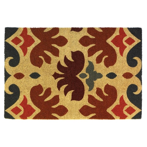 Nikki Chu Charles Rooster Coir Doormat