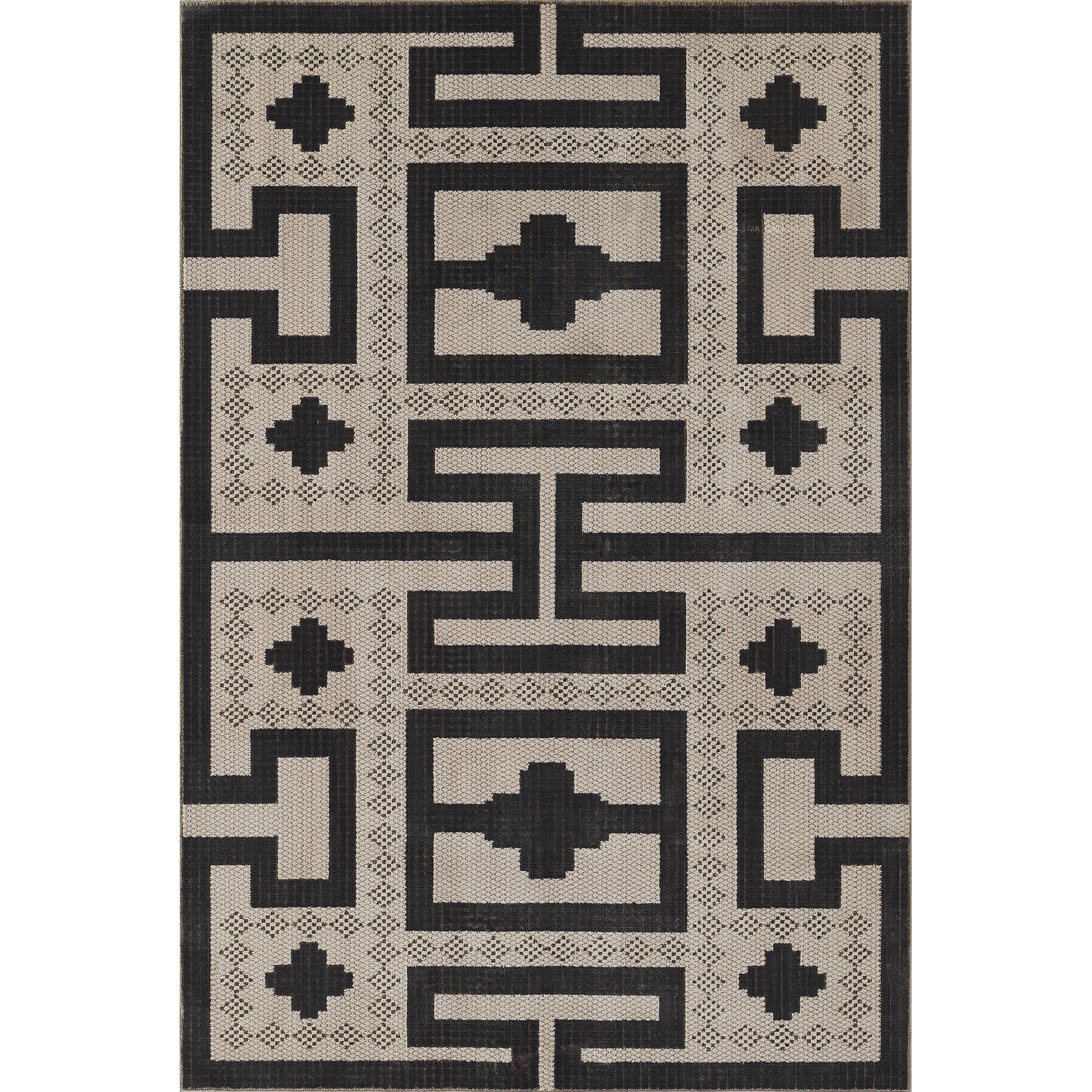 Momeni Noho Polyester Geometric Area Rug
