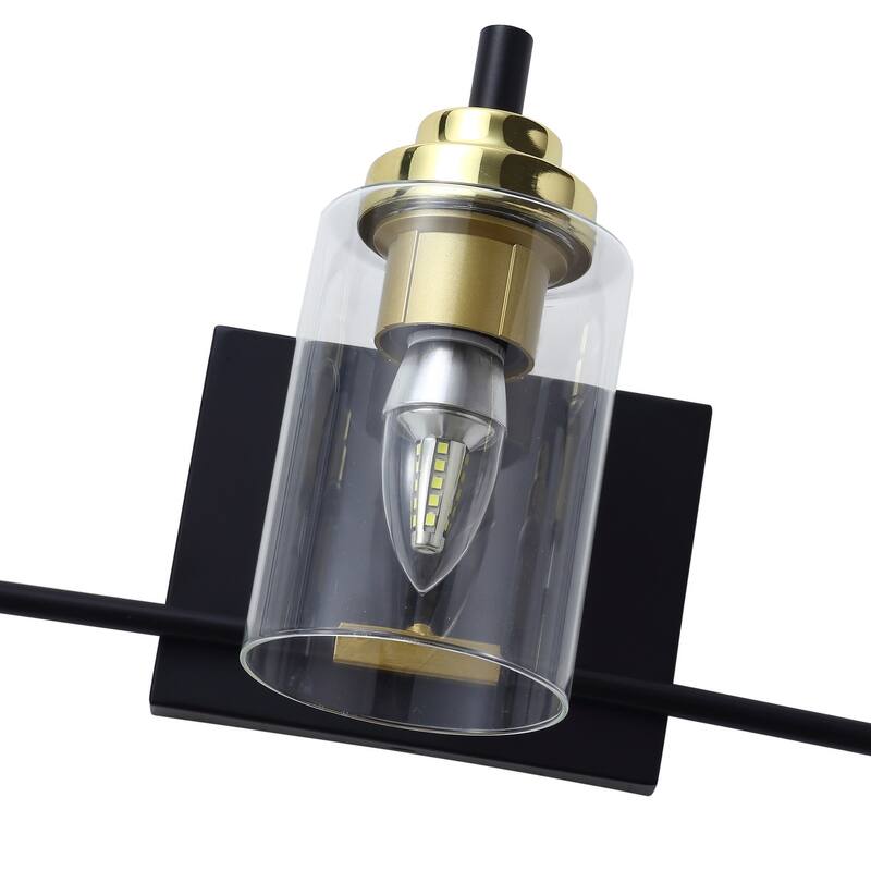3-Lights Cylinder Luxury Style Bathroom Vanity Lighting - 19.7"D×5.9"W×7.5"H