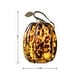 preview thumbnail 23 of 22, Glitzhome Gold Handle Amber Dots Glass Pumpkin for Fall Thanksgiving Decorating