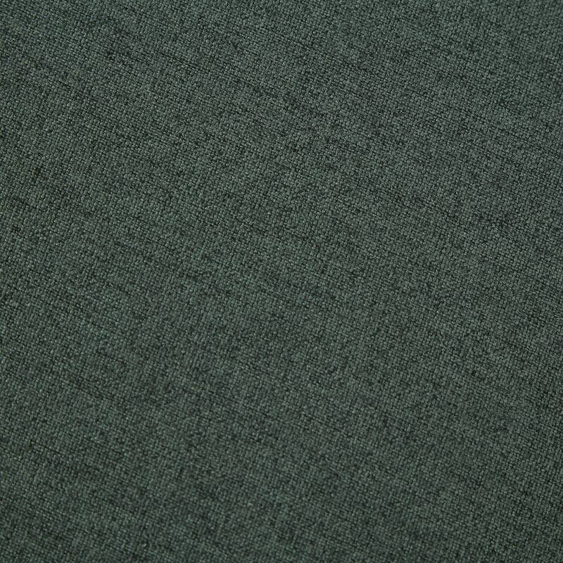 L Shaped 3 Seats Sofa with Armrest Organizer, Linen Sectional Sofa with Movable Ottoman, Comfy Upholstered 3 Seater Couch,