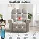 Oversized Rocker Manual Overstuffed Swivel Recliners for Big Man - Bed ...