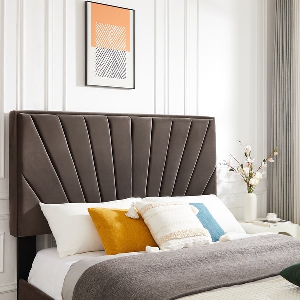 Queen bed with one nightstand, Beautiful line stripe cushion