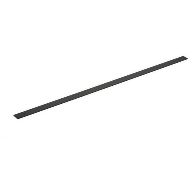 Schaub and Company Pub House Rectangular 18" Center to Center Solid - Matte Black