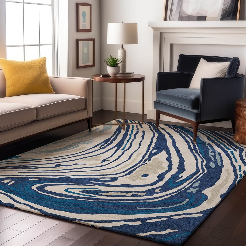 Premium Washable Super Soft Abstract Contemporary Mayfield Rug