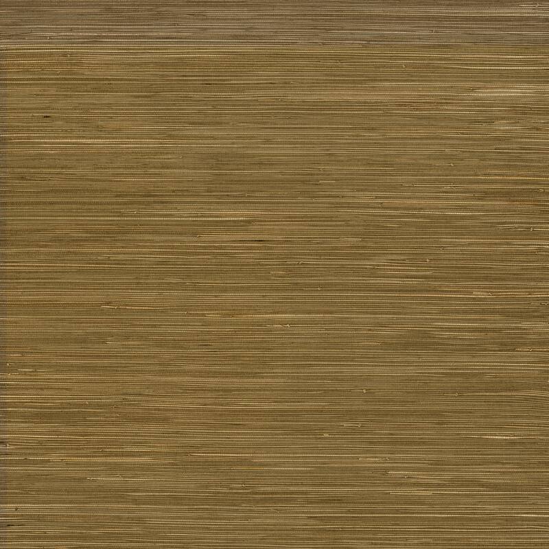 A-Street Prints Zhilan Brown Grasscloth Wallpaper