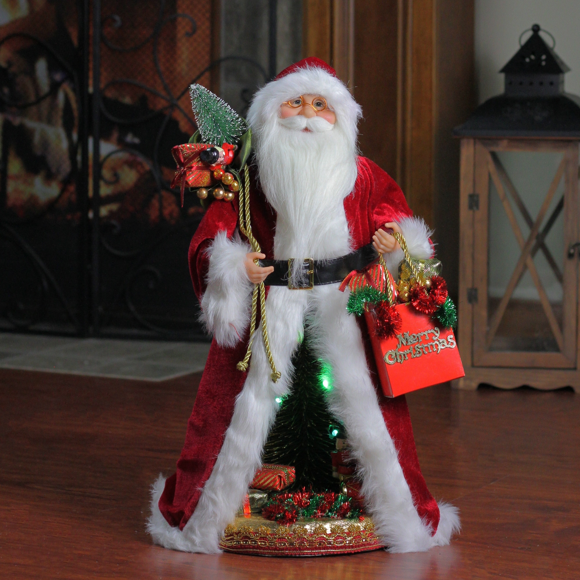 Spode Christmas Tree Musical Centerpiece Collectible