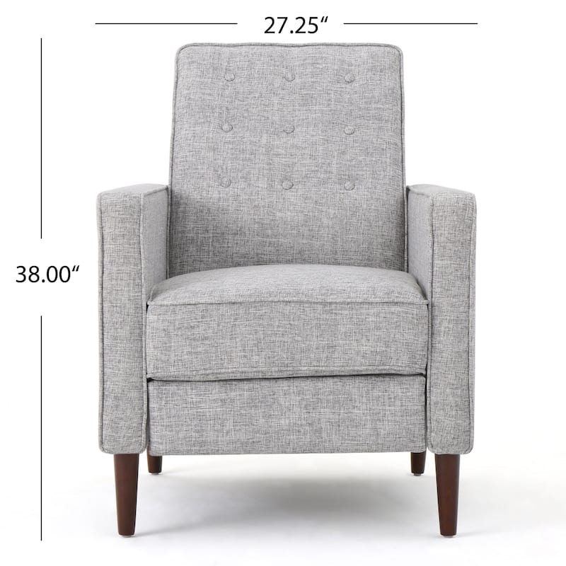 Mervynn Mid-century Tufted Recliners (Set of 2) by Christopher Knight Home